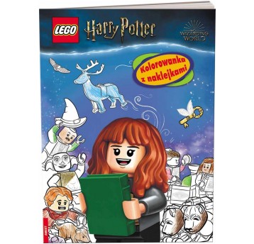 LEGO HARRY POTTER KOLOROWANKA Z NAKLEJKAMI