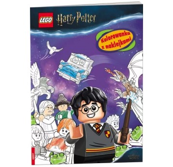 LEGO HARRY POTTER KOLOROWANKA Z NAKLEJKAMI