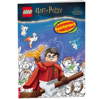 LEGO HARRY POTTER KOLOROWANKA Z NAKLEJKAMI