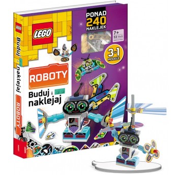 LEGO MASTER BRAND. BUDUJ I NAKLEJAJ. ROBOTY