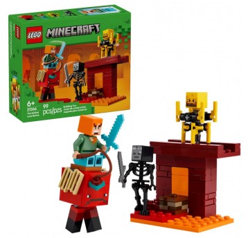 LEGO MINECRAFT 21266 BITWA NA MOŚCIE NETHERU