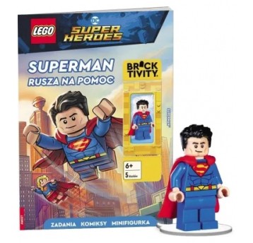 LEGO SUPER HEROES SUPERMAN RUSZA NA POMOC