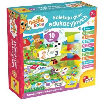 LISCIANI CAROTINA BABY KOLEKCJA GIER EDUKACYJNYCH