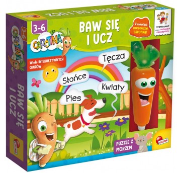 LISCIANI CAROTINA BAW SIĘ I UCZ MARCHEWKA