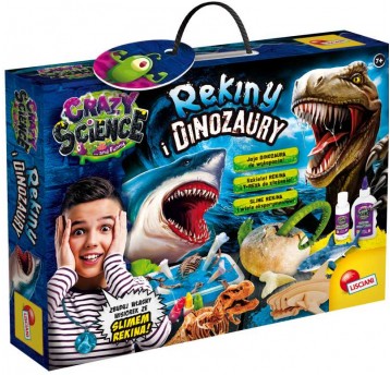 LISCIANI CRAZY SCIENCE REKINY I DINOZAURY