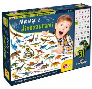LISCIANI I"M A GENIUS MIESIĄC Z DINOZAURAMI