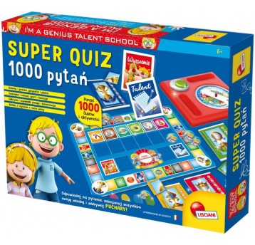 LISCIANI I'M A GENIUS SUPER QUIZ 1000 PYTAŃ
