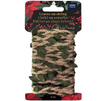 LISTKI NA SZNURKU 2M INTERDRUK