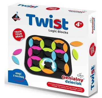 LOGICZNA UKŁADANKA TWIST KRĘĆ Z GŁOWĄ - ASKATO