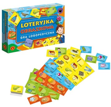 LOTERYJKA OBRAZKOWA - GRA LOGOPEDYCZNA