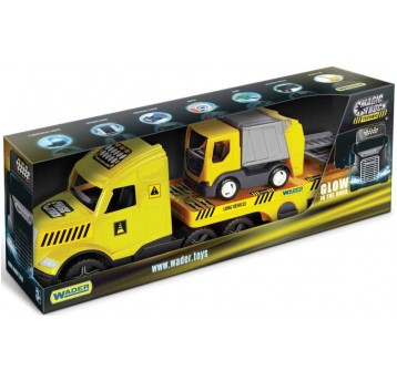 MAGIC TRUCK TECHNIC LAWETA ZE ŚMIECIARKĄ #36440
