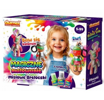 MAGICZNE MALOWANIE MISIOWE BRELOCZKI - DUMEL
