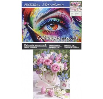 MALOWANIE PO NUMERACH BUKIET