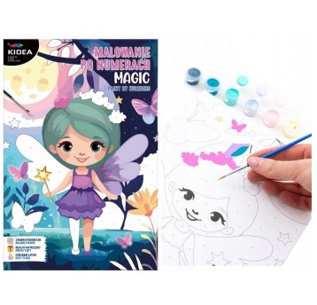 MALOWANIE PO NUMERACH MAGIC KIDEA