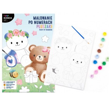 MALOWANIE PO NUMERACH MISIE KIDEA