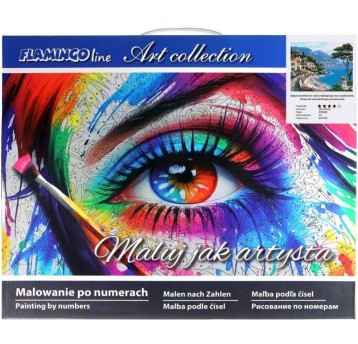 MALOWANIE PO NUMERACH PEJZAŻ