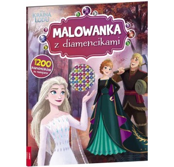 MALOWANKA Z DIAMENCIKAMI DISNEY KRAINA LODU