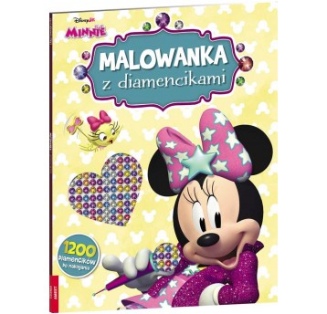 MALOWANKA Z DIAMENCIKAMI DISNEY MYSZKA MINNIE