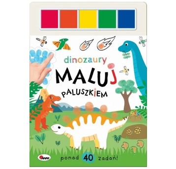 MALUJ PALUSZKIEM DINOZAURY - MOREX
