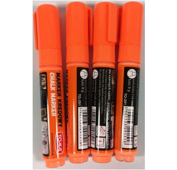 MARKER KREDOWY TO-291 POMARAŃCZOWY