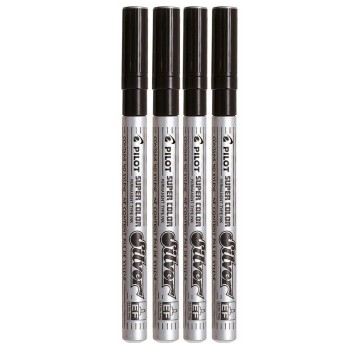 MARKER OLEJOWY EF SREBRNY PILOT