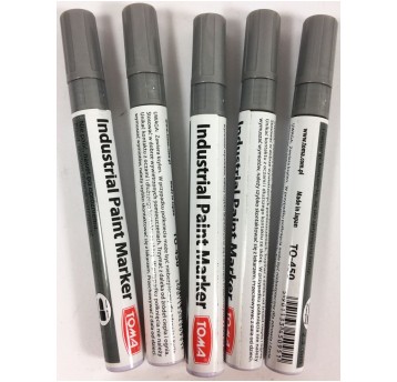 MARKER OLEJOWY INDUSTRIAL TO-450 SREBRNY TOMA