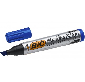 MARKER PERMANENTNY ŚCIĘTY NIEBIESKI 2300 BIC