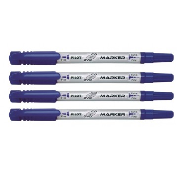 MARKER PILOT DO CD/DVD DWUSTRONNY NIEBIESKI
