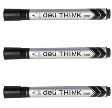 MARKER SUCHOŚCIERALNY OKRĄGŁY 2,0 MM CZARNY DELI