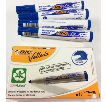 MARKER SUCHOŚCIERALNY OKRĄGŁY NIEBIESKI BIC