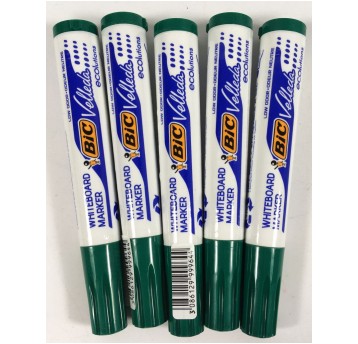 MARKER SUCHOŚCIERALNY OKRĄGŁY ZIELONY BIC