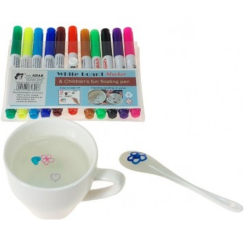 MARKERY DO TABLIC 11 KOL. + ŁYŻECZKA