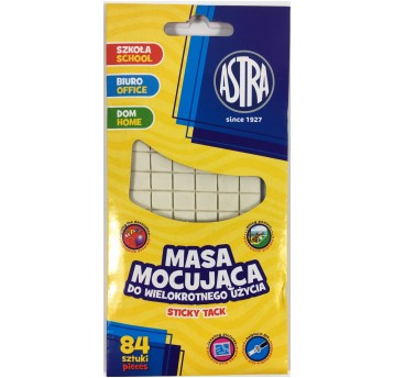 MASA MOCUJĄCA 50G - 84 KWADRACIKI ASTRA