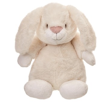 MASKOTKA KRÓLICZEK NINIO KREMOWY 30 CM - BEPPE