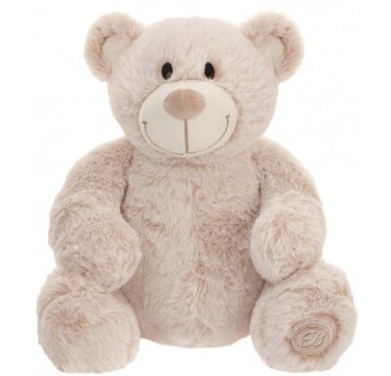 MASKOTKA MIŚ JACOBE BEŻOWY 25CM - BEPPE