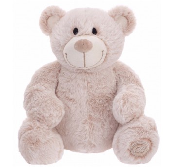 MASKOTKA MIŚ JACOBE BEŻOWY 35CM - BEPPE