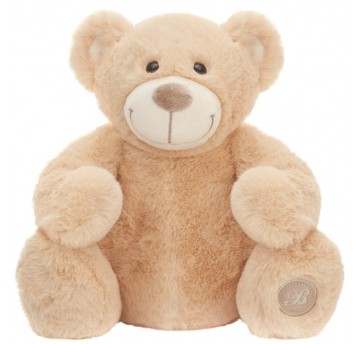 MASKOTKA MIŚ JACOBE KARMELOWY 25CM - BEPPE