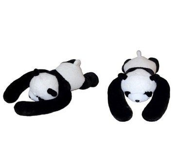 MASKOTKA PANDA 65 CM SENSORYCZNA Z OBCIĄŻENIEM