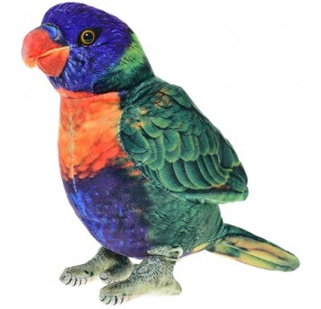 MASKOTKA PLUSZOWA PAPUGA LORI 20 CM