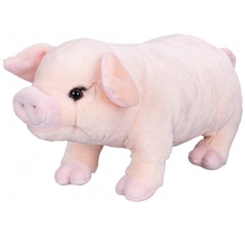 MASKOTKA PLUSZOWA ŚWINKA 25 CM