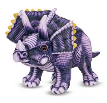MASKOTKA PLUSZOWA TRICERATOPS 35 CM