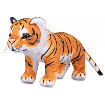 MASKOTKA PLUSZOWA TYGRYS BENGALSKI 35 CM