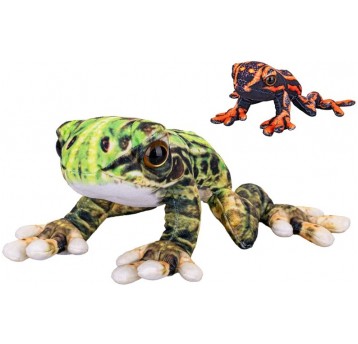 MASKOTKA PLUSZOWA ŻABA 22 CM