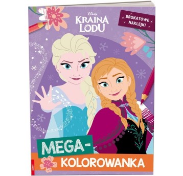 MEGA KOLOROWANKA KRAINA LODU