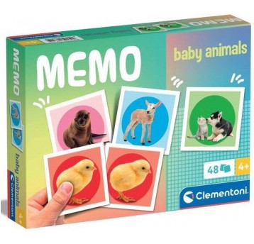 MEMO ZWIERZĄTKA - CLEMENTONI