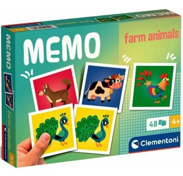 MEMO ZWIERZĄTKA NA FARMIE - CLEMENTONI