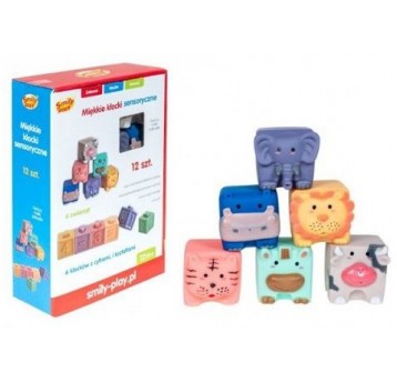 MIĘKKIE KLOCKI SENSORYCZNE
