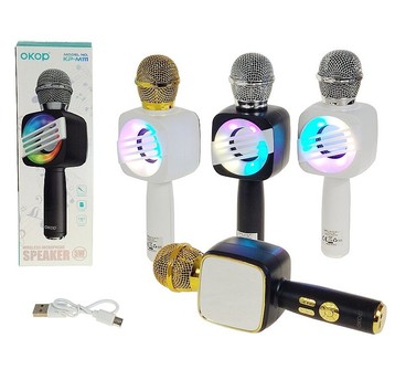 MIKROFON BLUETOOTH Z ŁADOWARKĄ USB