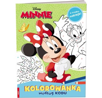 MINNIE KOLOROWANKA WEDŁUG KODU