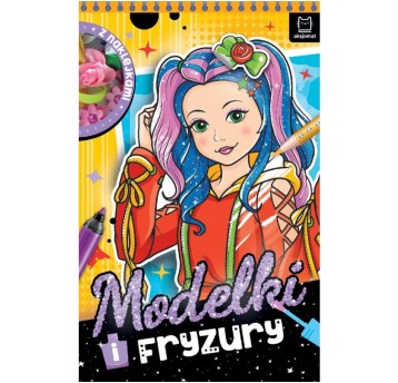 MODELKI I FRYZURY Z NAKLEJKAMI